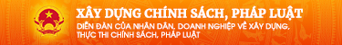 Xây dựng chính sách pháp luật